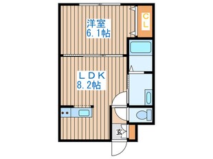 エフビル６の物件間取画像